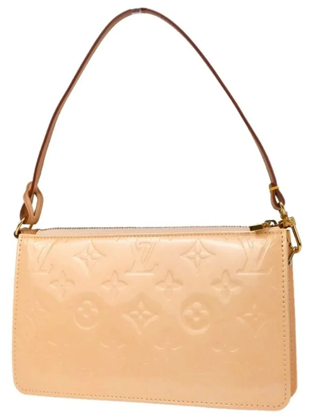 Louis Vuitton Beige Monogram Vernis Lexington